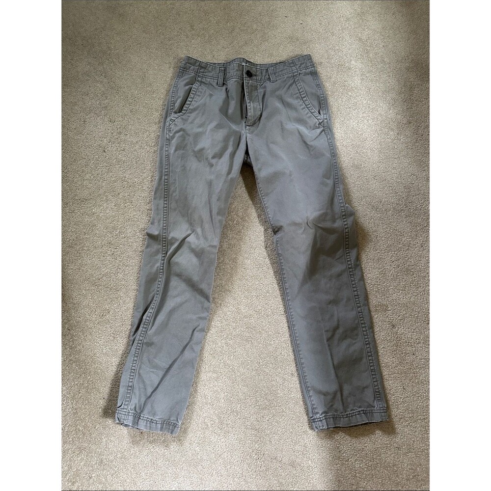 Urban Pipeline Men's Gray Relaxed Straight Chino Pants